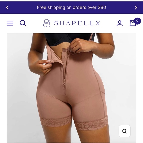 The AirSlim® Firm Tummy Compression Bodysuit Shaper Butt Lifter - Picture 3 of 4